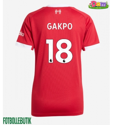 Liverpool Cody Gakpo #18 Hemmatröja Kvinnor 2025-26 Kortärmad